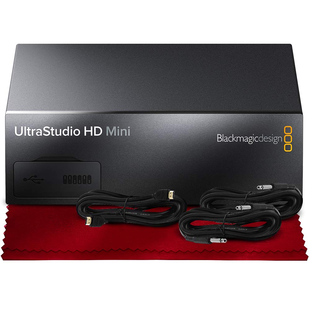 Blackmagic Design Ultrastudio Hd Mini Para Thunderbolt Com Cabos E